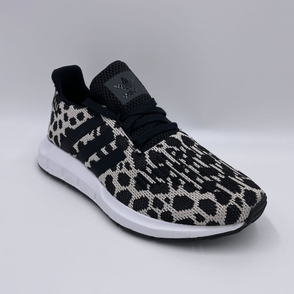 Adidas Swift Run Black / White Womens Shoes - Picture 6 of 8